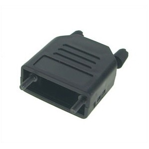 Cover 9W D-SUB Black Thumb Screws HD121B-09