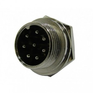 M16 8W P/M-MIC-PLUG 5A 125V Aviation Connector M5902G