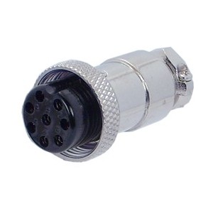 M16 8W MIC-SOCKET 5A 125V Aviation Connector M5900G