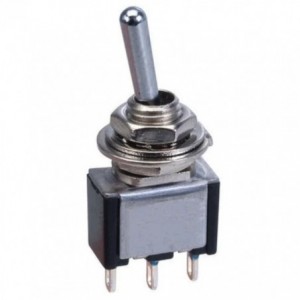 MINI Toggle Switch Spdt ON-OFF-(ON) B069CM