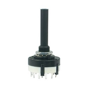 Rotary Switch 2POL 6POS Bbm Pcb SR2612F-0206-38F5B-D8-N
