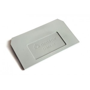 Din Rail END-PLATE / Cover For MKK1 Fused Terminal D-MKK1-01P-11-00A(H)