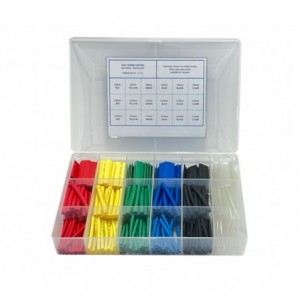 KIT SLEEVING HEATSHRINK ASSORTMENT - COLOR 55mm CUT PCS S-901-K2B