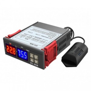 TEMPERATURE &amp; HUMIDITY CNTROLLER 10A 220V 99-DEG STC-3028-110/220VAC-Q
