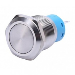 Momentary Push Button Switch ON-ON Spdt 3A 250VAC M19 D22 L35 3PIN LAS3-19F-11M/S