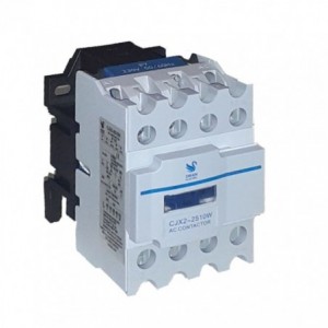 AC CONTACTOR 25A 230VAC COIL 3POLES N.O. &amp; 1NO AUX CO-CJX2-2510W-230VAC