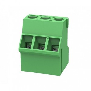 PCB TERMINAL BLOCK STR 3W P5.08mm SCR GREEN DG504-5.08-03P-14-00A(H)