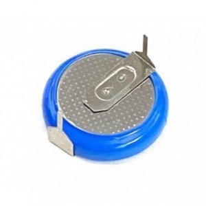 TAGGED LITHIUM COIN BATTERY 3V 210mA PCB20mm CR2032-VBY2