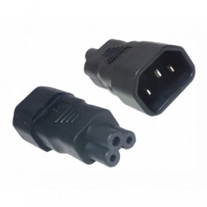 C14 Iec Plug - C5 Iec Socket Adapter 200724