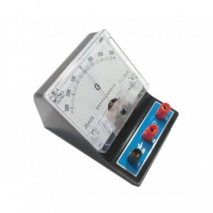 SENSITIVE BENCH TYPE GALVANOMETER -300/+300uA 61x32x39MM J0409