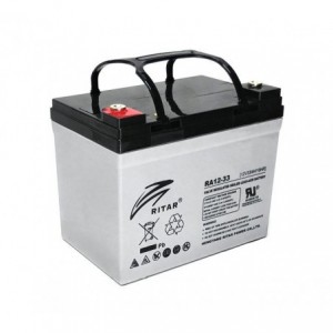 BATTERY SLA 12V 33AH 195x130x180MM F11 TERMINALS RA12-33A