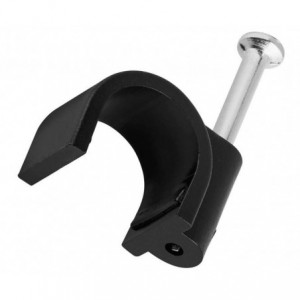 CIRCLE NAIL IN SADDLE 10mm BLACK - DEBULK CC-R10-BLACK