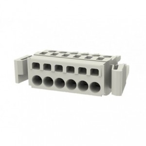 Terminal Block 6W Plug In Press Grey 8EDGKG-5.08-06P-11-01Z(H)