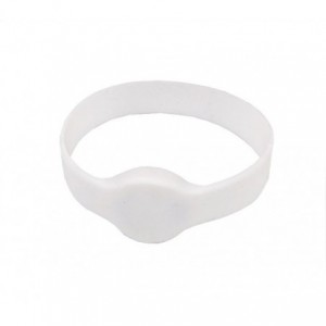 WRIST BAND RFID TAG 125KHz WHITE TK4100 125KHz