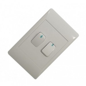 Wall Mount 2-LEVER 1W Light Switch 4X2 STI-1015