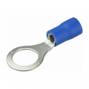 TERMINAL PRE-INS RING LUG BL R10.5mm RV 2-10