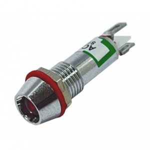 LED INDICATOR 220VAC RED PH8mm XD22-8-220VAC-RED