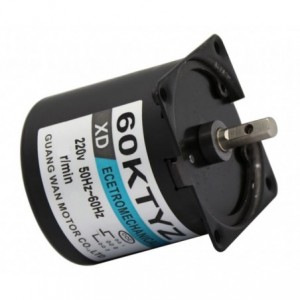 SYNCHRONOUS GEARED MOTOR 220VAC 10rpm 14W 61x61x61mm 60KTYZ