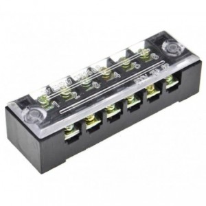 Barrier Power Terminal Block 25A 600V 6P TB-TC-25-6P