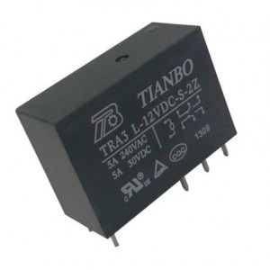 Relay Pcb Dpdt 12V 5A PCB8 TRA3L-12VDC-S-2Z