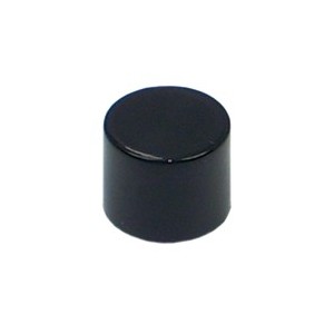 7.7mm RND PUSH ON BLACK CAP FOR 2.8mm SHAFT SH-CF-023-2-H