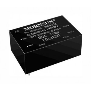 Pcb Mount Emc / Emi / Rfi Mains Power Filter FC-L01DV1