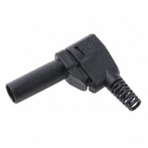 Banana Plug 4MM Right Angle Black BB5504-BK