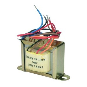 Speaker Line Transformer P1.25/3/6W S4E/8E 100V Audio XF1