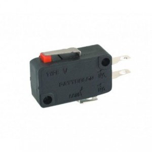 MICRO LIMIT SWITCH SPDT LEVER14mm SOLDER TAGS B180K