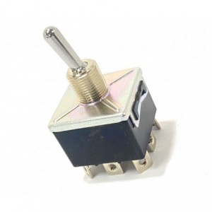 Large Toggle Switch Tpdt ON-ON Screw Terminal 7032