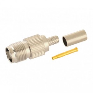 TNC-Socket Crimp RG58U 5mm 3-Piece Connector M5756L