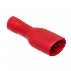 FULL INSU. TERMINAL 6.35mm RED - DEBULK FDFD1.25-250