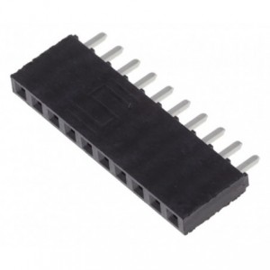 Socket Sil Str Housed 2.54 7-W ML2585G01-107