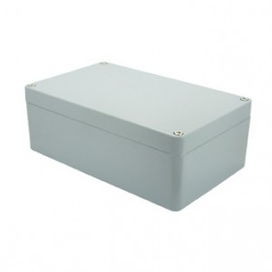 IP65 ALUMINUM ENCLOSURE D/C 110x 64x37mm FA7   GREY