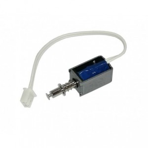 SOLENOID PULL 0A1 12V 1W2 4mm STROKE SPRING LOADED 20X12X11 SDO-0420L-12A120