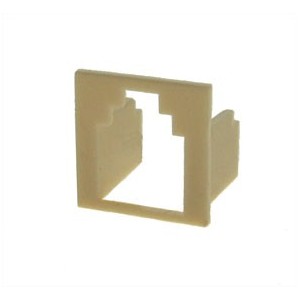 Reducer Clip For Modular Socket Type RJ11/RJ12 To RJ09 MJA-6T4