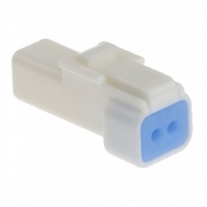 HOUSING SOCKET 2W IP67 2mm 3A 02R-JWPF-VSLE-S