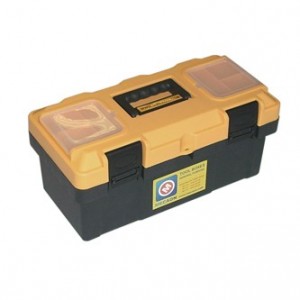 17" EMPTY TOOLBOX BLACK/YELLOW 360x160x160mm ZW-J17