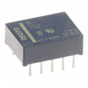 LATCHING RELAY DPDT 2x12VDC COILS 10PCB 1A TQ2-L2-12V