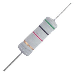 Resistor 5W Round M/O 5% Large 5E6 MOF500-5R6-J-BP