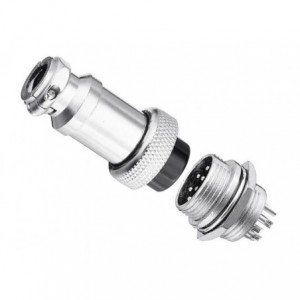 M16 9W MINI-MIC-PLUG And Socket Connector Set GX16-A-9PS
