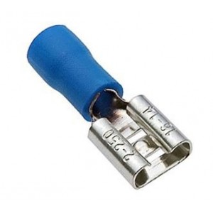 TERMINAL PRE-INSULATED BLUE 4.8mm FEMALE FDD 2-187(5)