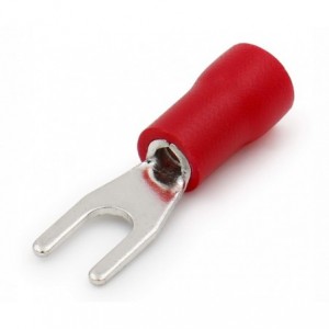 3.7mm RED PRE-INSULATED FORK TERMINAL SV 1.25-3.5 S