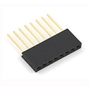 8W W/W 19.5MM Housed Socket Sil Pcb 2.54 201011