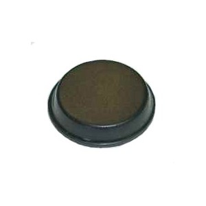 BUMPER ADHESIVE RUBBER FEET STICK-ON ROUND 19x4mm RF-020-BK
