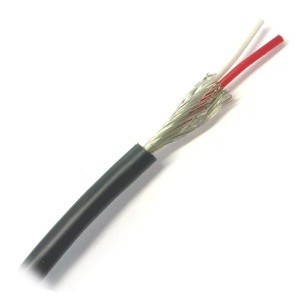 Audio Cable 2C OD6.0 Round Black - Debulk EIE-11-122-100