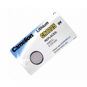 COIN BATTERY LIT 3V 48mA 12x2.5mm CR1225-BP1