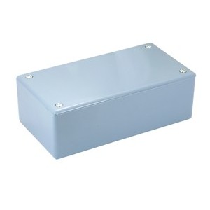 ABS ENCLOSURE MOLDED GREY 130x 69x44 S20-GREY-RIBBED