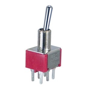 MINI Toggle Switch Dpdt ON-ON Pcb T8011-SECQ-H-Z54