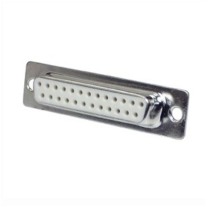 Socket D-SUB 25W Pcb Straight Metal 25FDS1